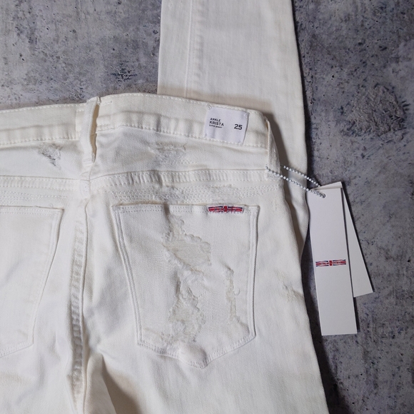 Hudson Distressed Skinny Jeans - Picture 6 of 11